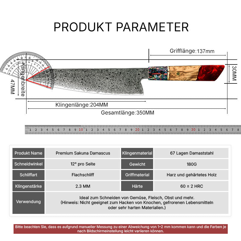 Premium Kiritsuke Damascus