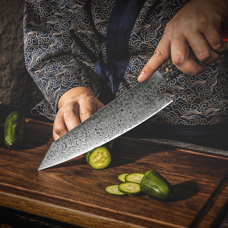 Premium Kiritsuke Damascus
