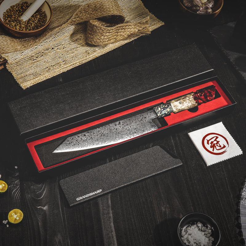 Premium Kiritsuke Damascus