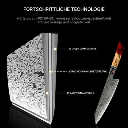 Premium Kiritsuke Damascus