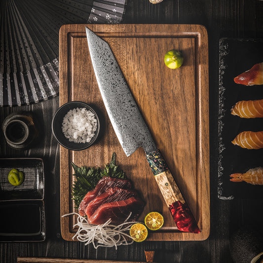 Premium Kiritsuke Damascus