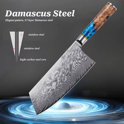 Japanisches 6er-Premium Damast Messer-Set