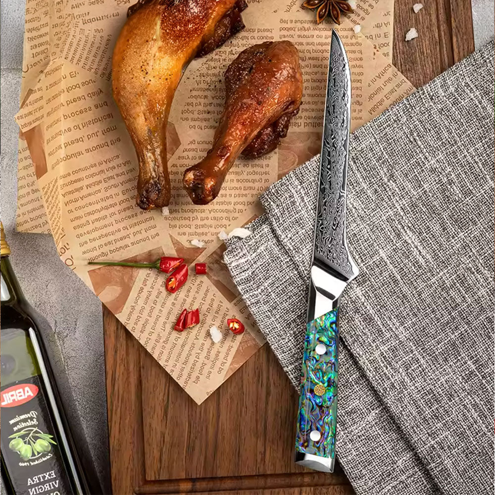 Genso 5er-Premium Damast Messer-Set