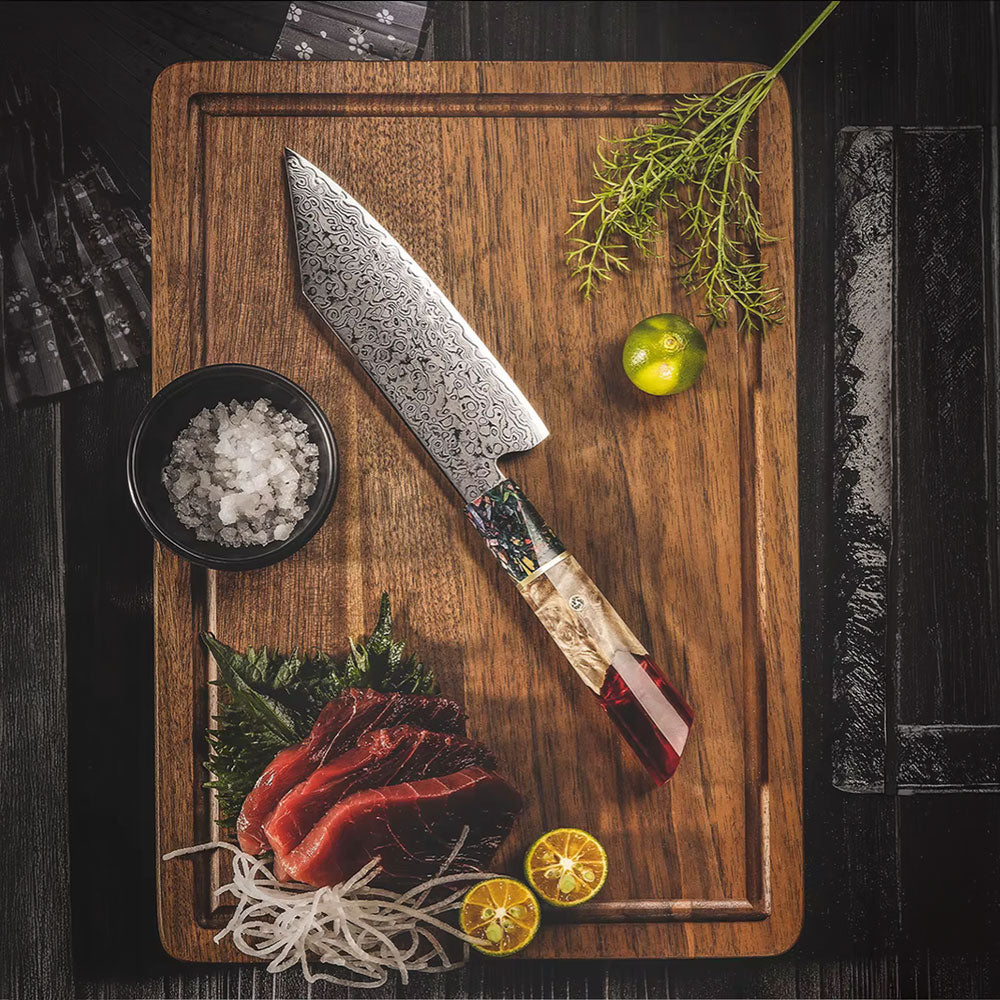 Premium Kiritsuke Damascus klein