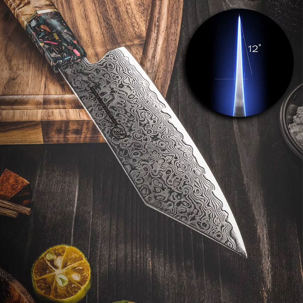 Premium Kiritsuke Damascus klein